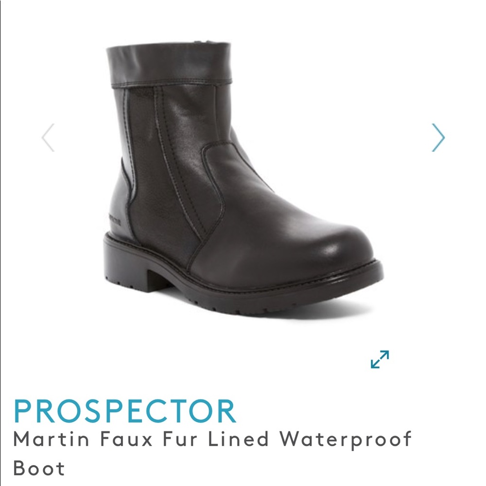 Prospectors Martin Faux Fur Lined Boot (Size 11)